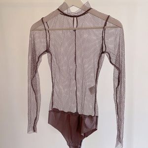 H&M purple size S bodysuit